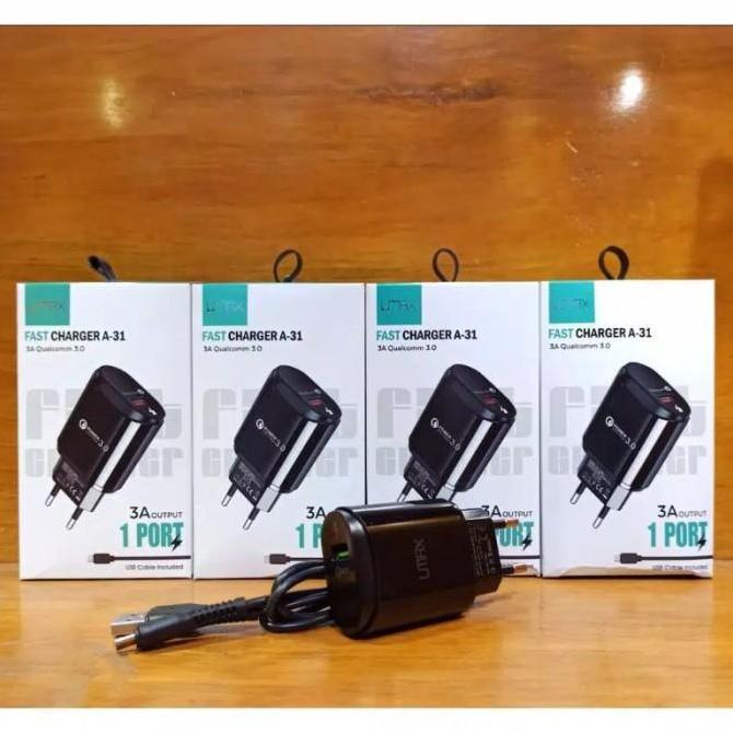 Charger UMAX A31 Charger UMAX Fast Charger A-31 3A Qualcomm 3.0