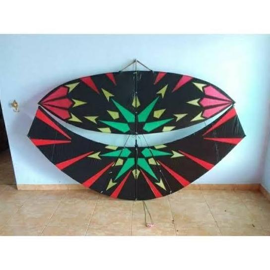 kerangka layang layang pegon 1meter