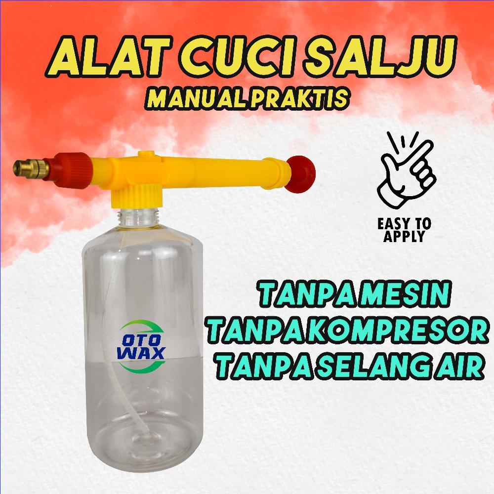 Alat cuci snow wash motor mobil salju busa melimpah tanpa mesin kompresor dan selang air minimalis