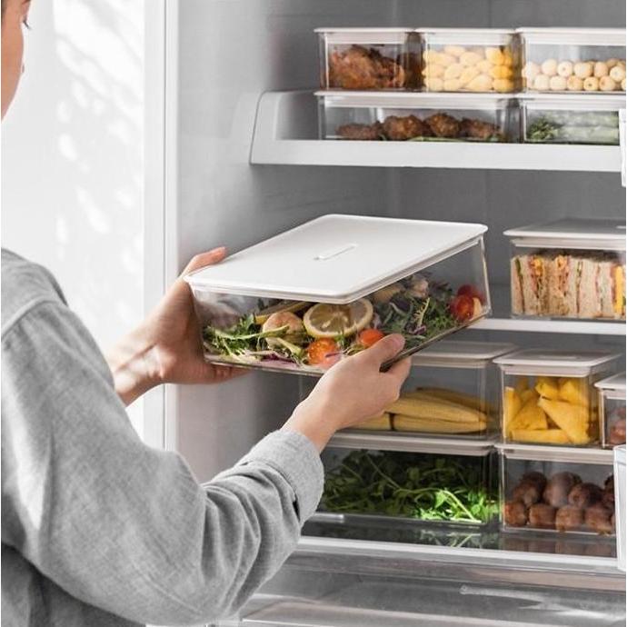RAK KULKAS KOTAK MAKANAN BOX CONTAINER BOX KULKAS KEDAP UDARA