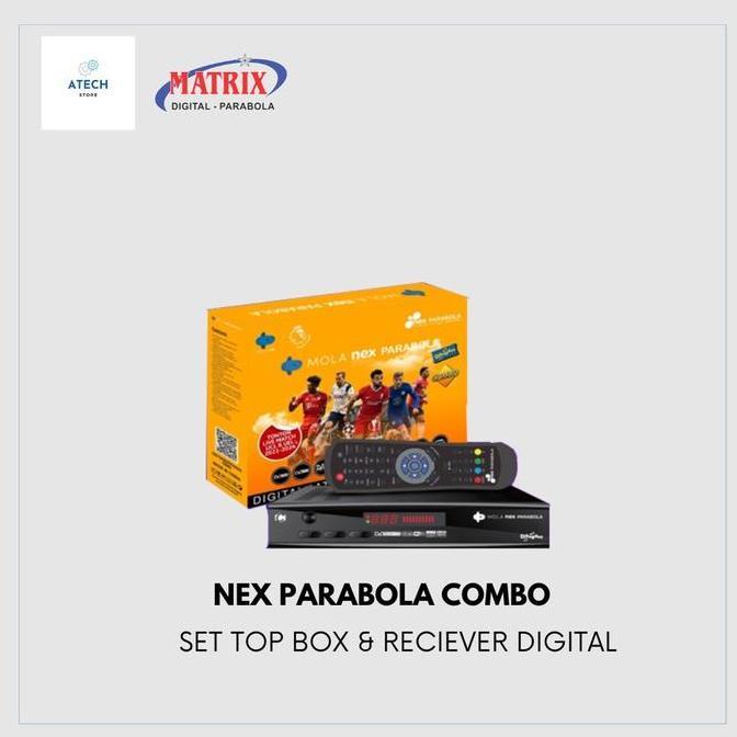 Set Top Box Reciever Nex Parabola Combo Reciever TV Digital