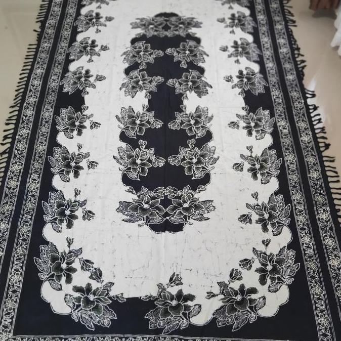 Taplak Meja Makan Batik Cap 8 Kursi