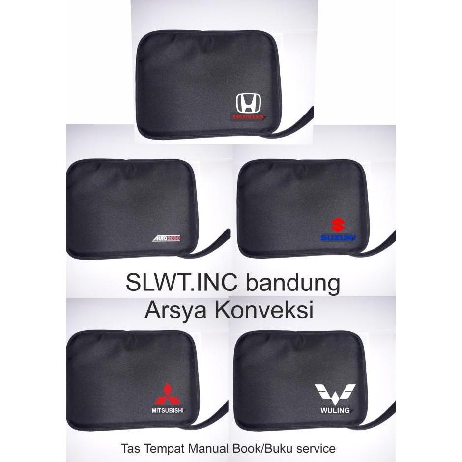 Tas Buku Manual dan buku service mobil