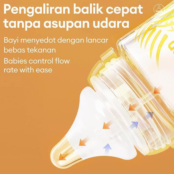 20Pcs Karet Dot Botol Susu Dot Bayi Botol SusuCodDot Bayi Peristaltic Neck &Wide-Neck Baby Bottle Ni