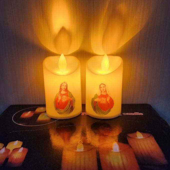 Lilin Bunda Maria Baterai