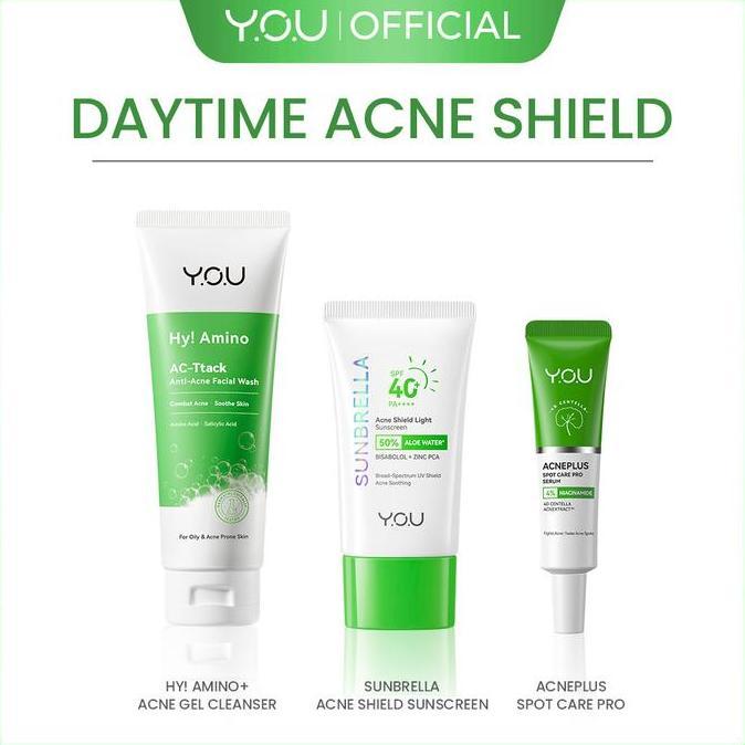 Younice- [Creator Exclusive] You Hy Amino Ac-Ttack Anti-Acne Facial Wash Hy Amino+ Plus 1.5% Bha Fig
