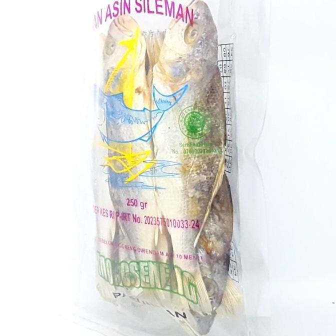 MOROSENENG IKAN ASIN SILEMAN HALAL MUI 250gr | MENTAH KHAS PASURUAN