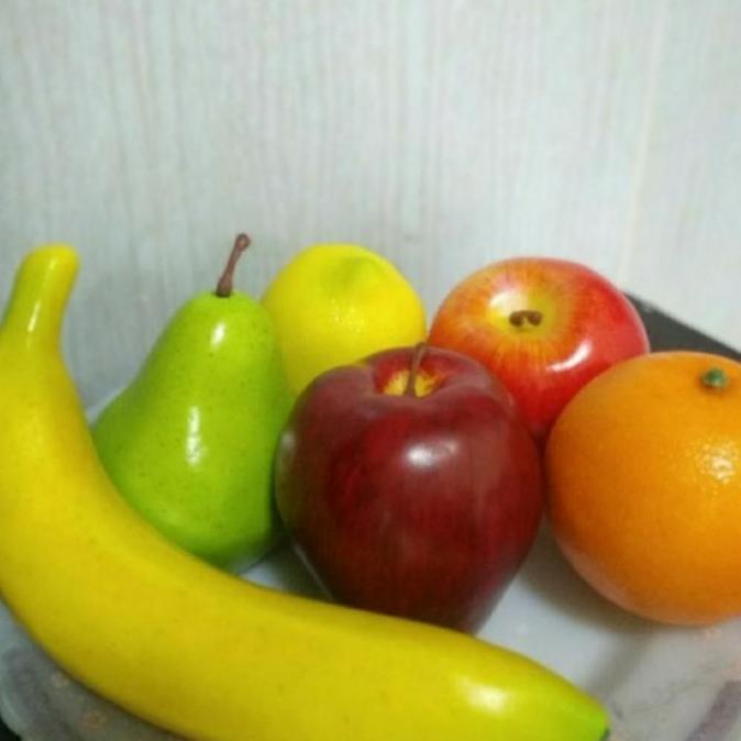 buah hias artifisial replika buah pajangan jus fruits artificial fruit