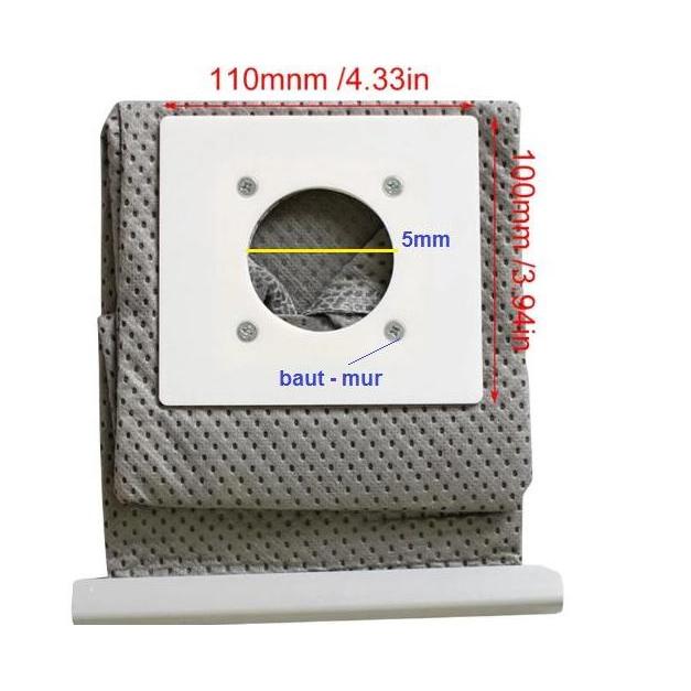 Arigato- Vacuum Cleaner Dust Bag Untuk Sanyo Dan Lainnya Kantong Debu