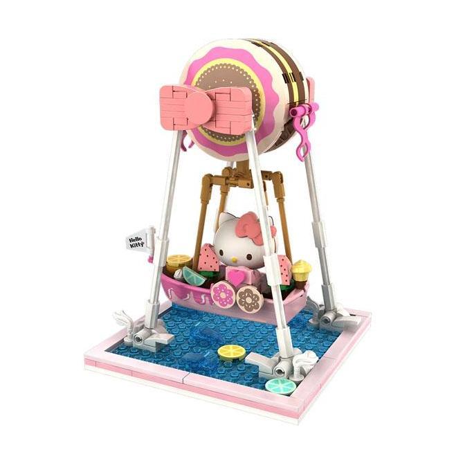 Play Nation Sanrio Hello Kitty Donut Ship Bricks Figure