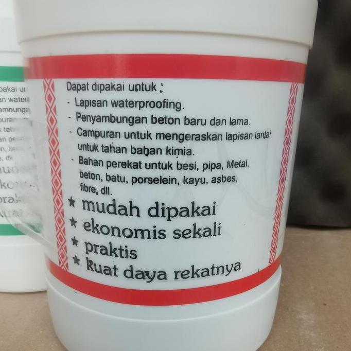 Potere- Sk Lem Epoxy Resin 2 Komponen 2Kg Waterproofing & Pengeras Lantai Tahan Kimia Dari Usa