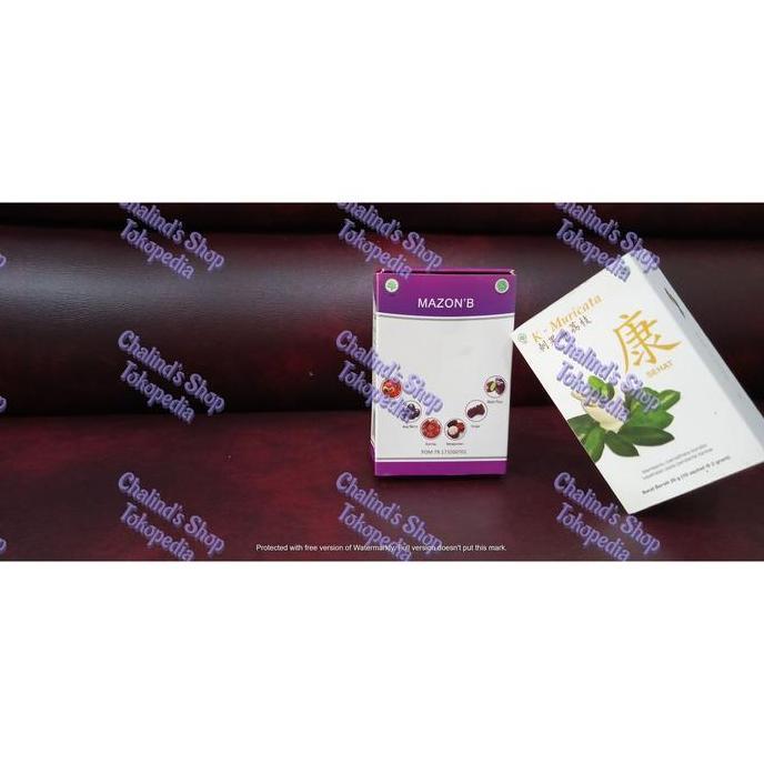 Trinken- Paket Terapi Herbal Mazon B Dan K-Muricata, Kmuricata & Mazon B