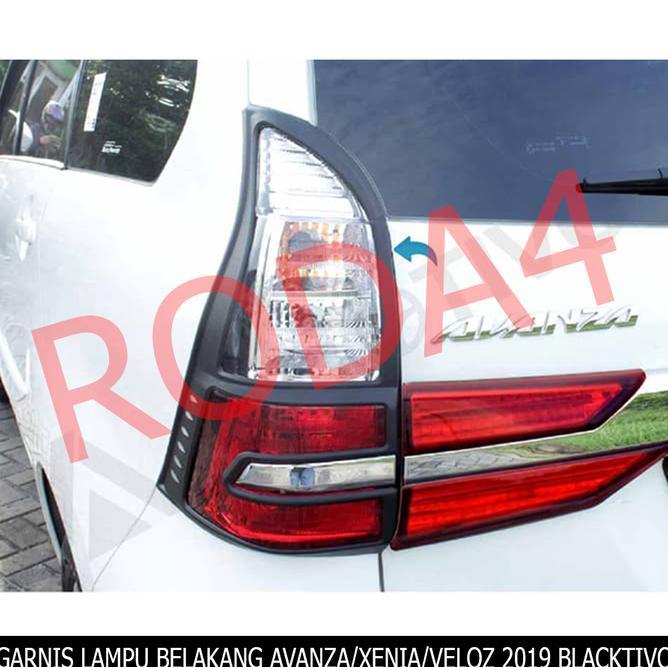 Garnish Lis Lampu Xenia 2019 Belakang Avanza Veloz Great Blacktivo