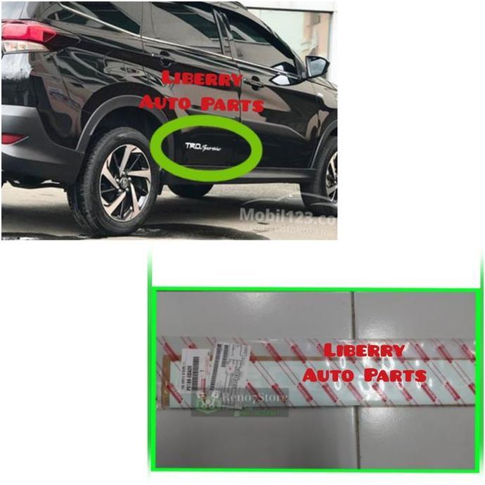 Sticker / Stiker / Trd Sportivo / Rush Terios 2018-2019 Putih Original