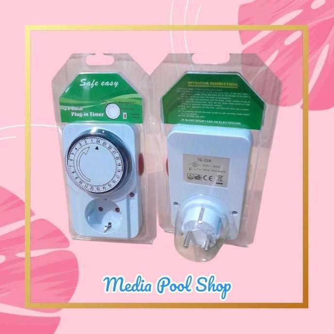 PROMO TIMER LAMPU DAN POMPA KOLAM RENANG ON/OFF OTOMATIS HARGA MURAH