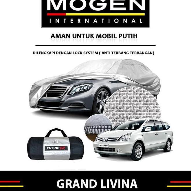 Cover Mobil / Putih Sarung Grand Livina Merek Fusion R