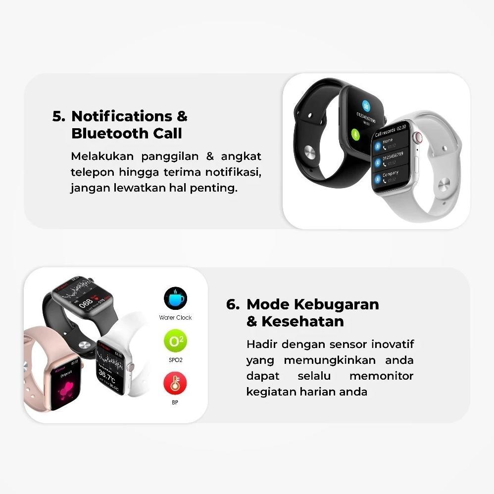 value pack [2026 baru] smartwatch serie s11 38mm 46mm smart watch s11 pro jam pintar olahraga blueto