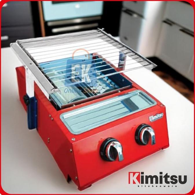 Kompor Panggang 2 Tungku KIMITSU KKP-2202 | Kompor Panggangan Gas | Kompor Panggang Gas | Kompor Pan