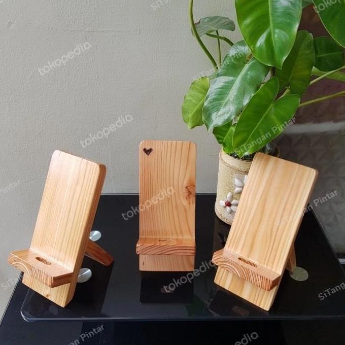 Tatakan Hp, Tatakan Hp Kayu, Docking, Docking Hp, Tempat Hp Terlaris