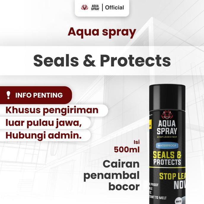 Aqua Spray - Penambal Kebocoran - Anti Bocor 500ml | RS