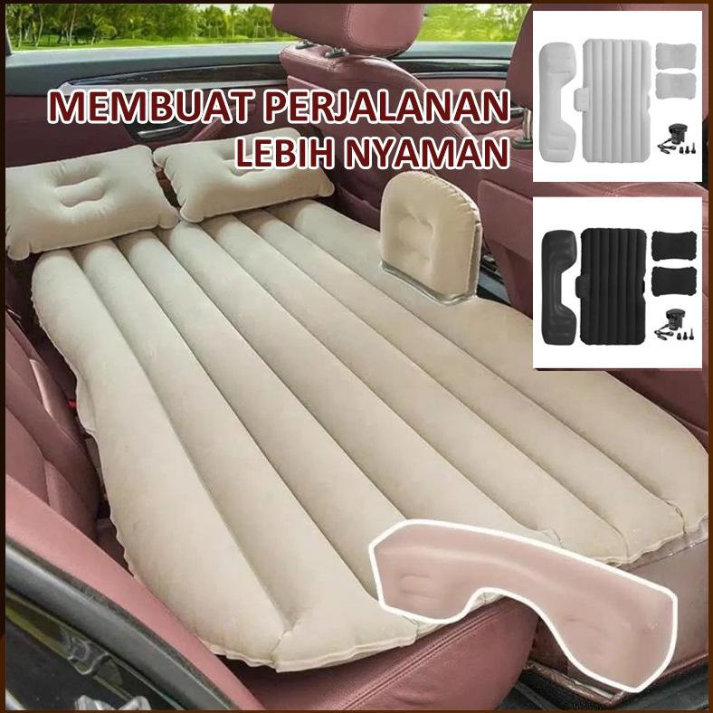 Kasur Mobil Kasur Angin Matras Kasur Mobil Angin Pompa + Bantal Matras Kasur Angin Mobil