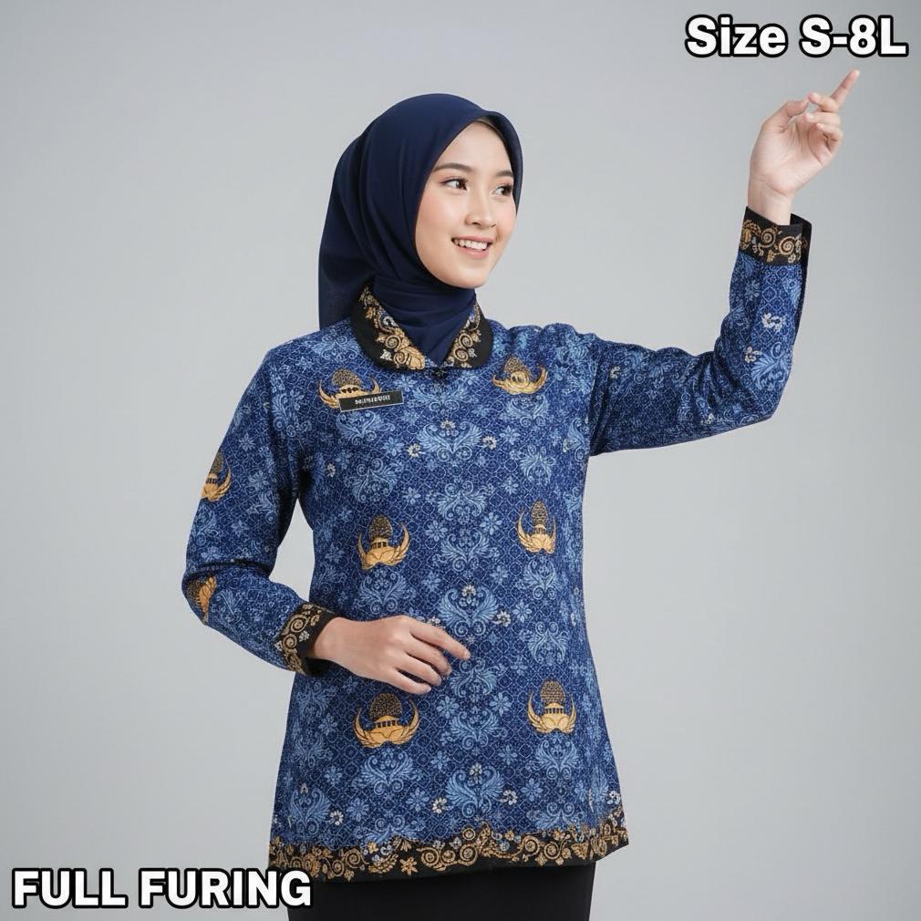 Tahan Lama Korpri Pria Wanita Size S-8L Furing