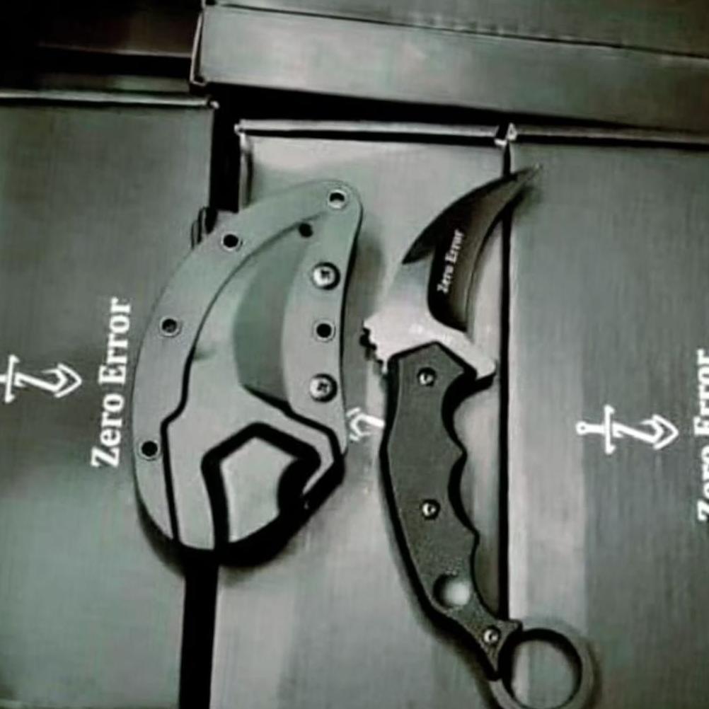 Karambit Zero Eror Pisau Outdoor Survival