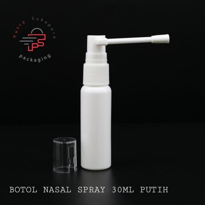 botol nasal spray 30ml putih