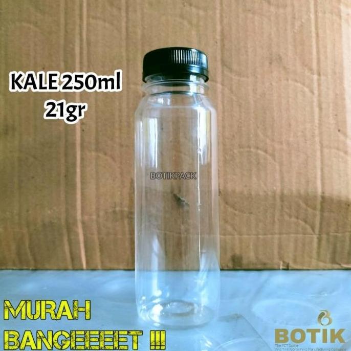 Botol Kale 250ml / Botol 250ml / Botol Plastik / Botol Kopi