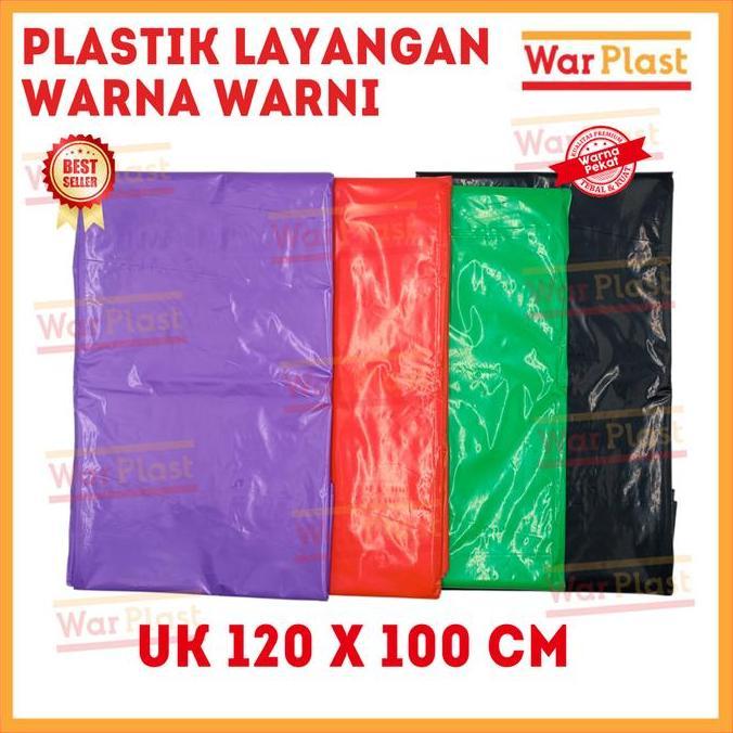 Plastik Layangan Warna Warni 120x100 Tebal Versi Kontes