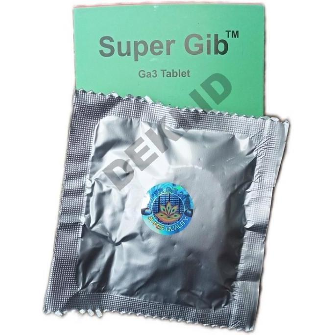 GA3 Supergib Tablet Hormon ZPT Giberelin Acid Super Gib GA 3 Tanaman