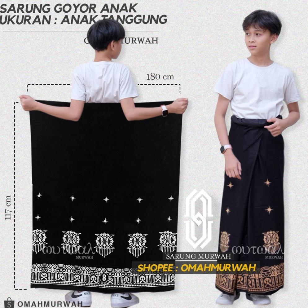 GARANSI SARUNG BATIK ANAK LAKI LAKI TK SD SMP / SARUNG BATIK ANAK / SARUNG ANAK LAKI-LAKI / SARUNG A