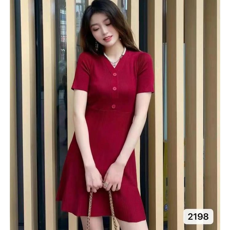 Kleid- Ajw [Sba] Mini Dress Rampel Kekinian | Dress Vintage Simple Kekinian Lengan Pendek | Drees Si