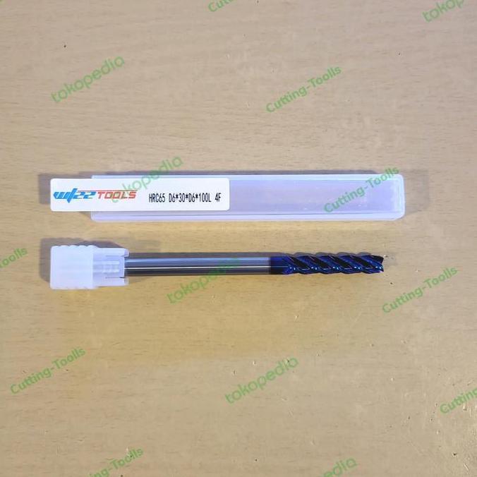 PINA ENDMILL CARBIDE 6X100L HRC65 ENDMILL 6MILI ENDMILL LONG 6MM HRC65