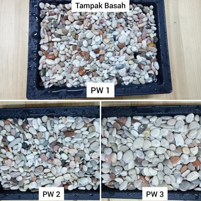 Parkx- Batu Panca Warna (Batu Alam Koral Sikat Mix Carport Lantai Garasi Hias Taman)