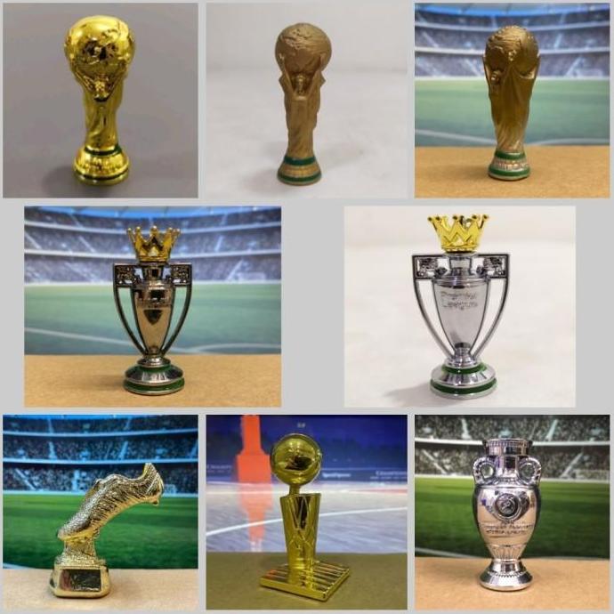 Sfp- Figur Miniatur Trofi / Piala / Piala Euro / Piala World Cup / Piala Golden Boots / Piala Fa / P