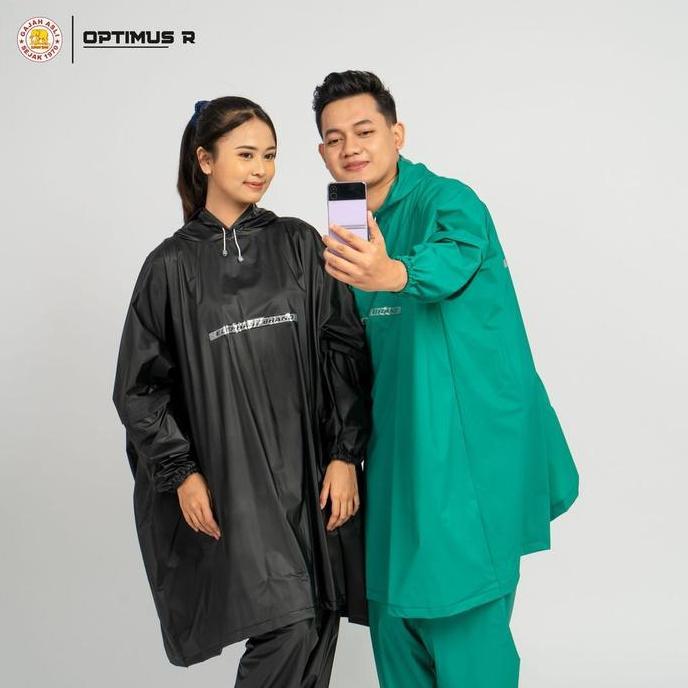 Kind- Jas Hujan Poncho Celana Dewasa Big Size Super Jumbo Optimus Elephant Brand Gajah
