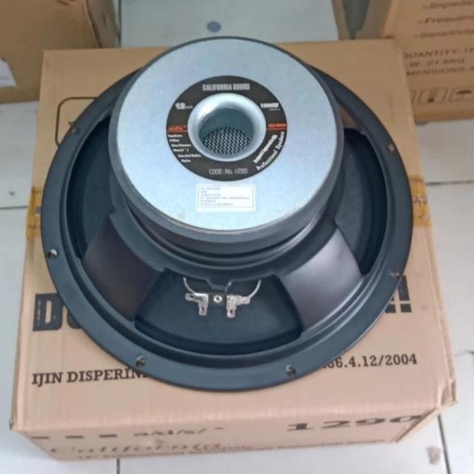 Ready Stock Speaker Ads 12" 1290 Fullrange Speaker Vocal Mid Low Spul 76 Bass Coil