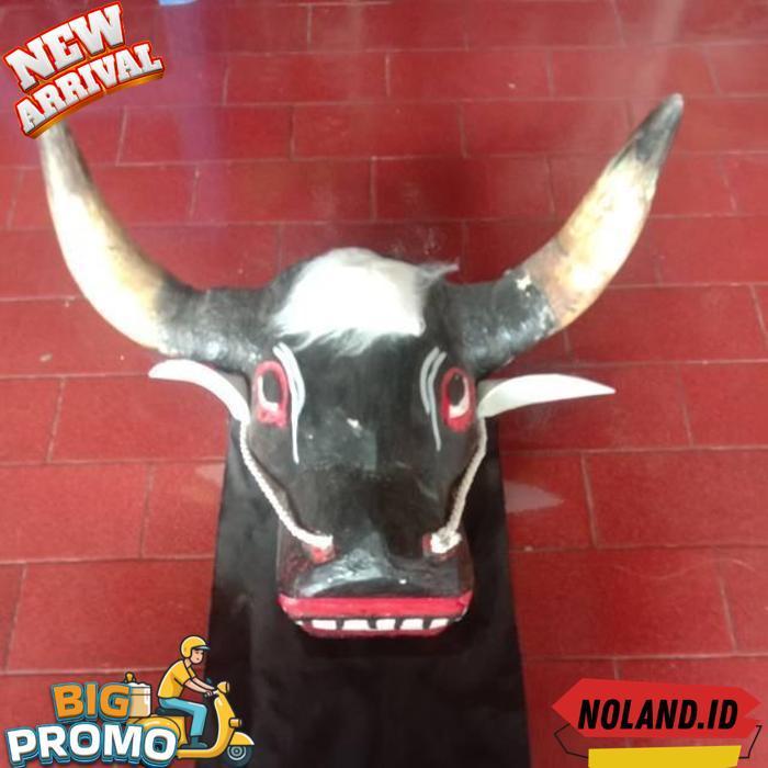 Barongan Bantengan - Mainan Anak Banteng Bantengan Kuda Lumping - Mainan Tradisional Bantengan