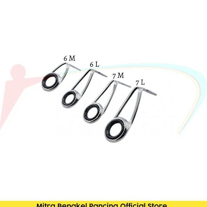 Promo Ring Guide Fuji Klag K Series Alconite Chrome 1Pcs Cincin Joran Original Japan