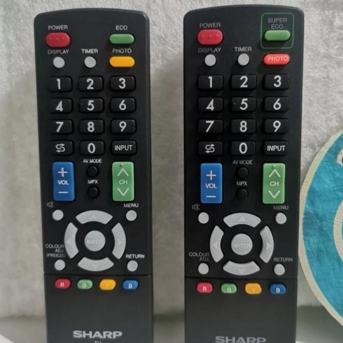 Zubehor- Remote Tv Sharp Lcd Led Plasma Original Asli