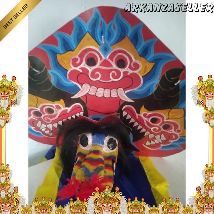 Termurah Barongan Kayu Anak / Barongan Caplok Kayu / Barongan Anak Caplok Kayu Murah / Baraongan Kay