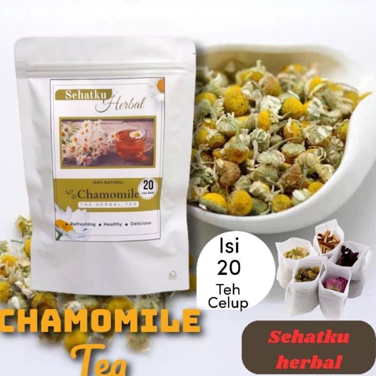 (Terbaru) Teh Chamomile 20 Tea Bag: Kesehatan & Relaksasi (Terlaris)