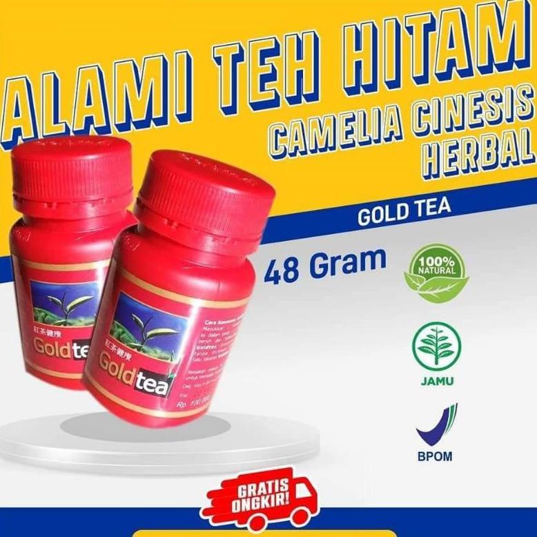 (Terbaru) [BISA COD] GOLDTEA | TEH HITAM GOLDTEA | GOLD TEA ASLI | TEH HITAM GOLD TEA GARANSI ORIGIN