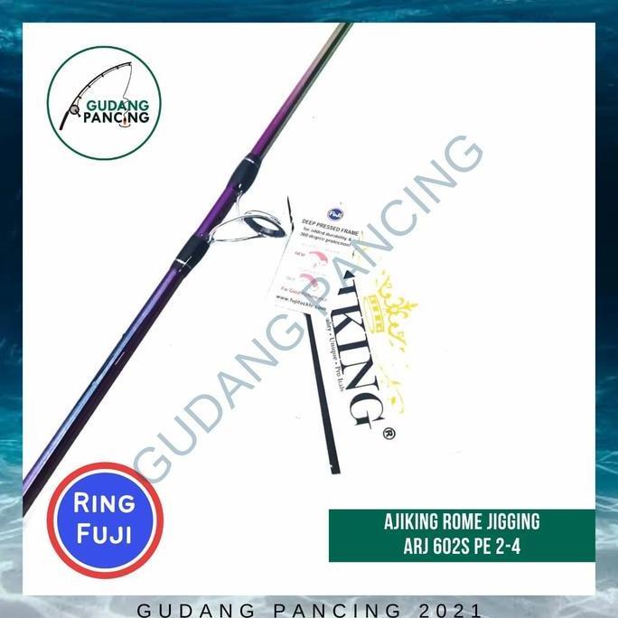 Sale Rod Ajiking Rome Jigging 602S