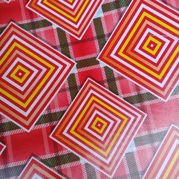 Flmy- Karpet Spon Lantai Karakter 120 X 200 Bahan Eva Matic Empuk Anti Licin Kulit Jeruk Batik Dekor