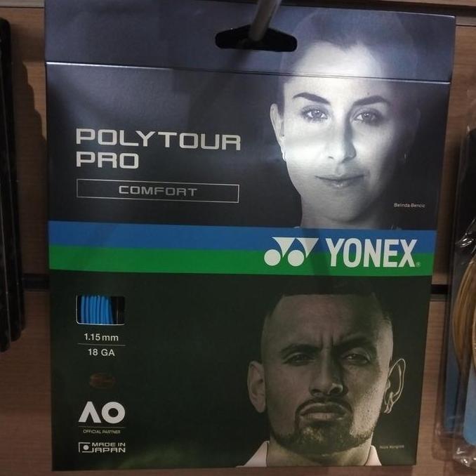 Senar Raket Tenis Yonex Polytour PRO | Monofilament | Durability |