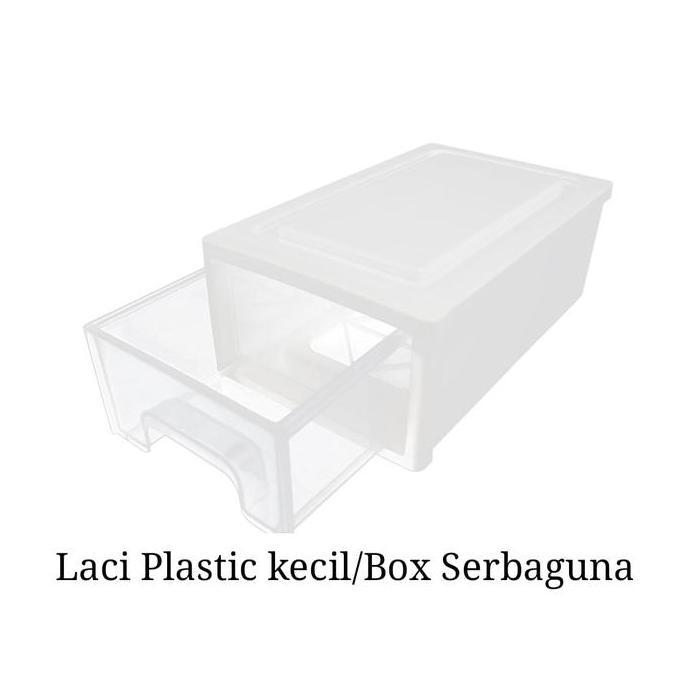LACI PLASTIK MINIMALIS LACI KECIL TEMPAT BARANG SERBAGUNA KANTOR RUMAH