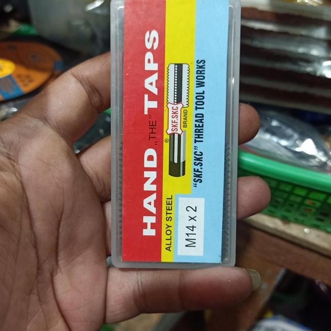 mata tap m14 x 2 hand tap pembuat drat mata drat