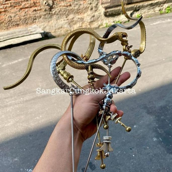 Gantungan Stainless Kuningan Sangkar Besar Wambie Anis Murai Ori Cungkok